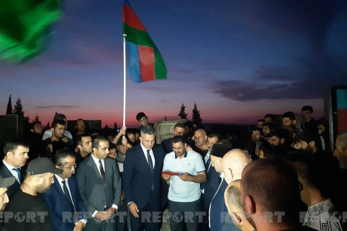 Biləsuvarda şəhid Zöhrab Kərimov dəfn edilib - FOTO