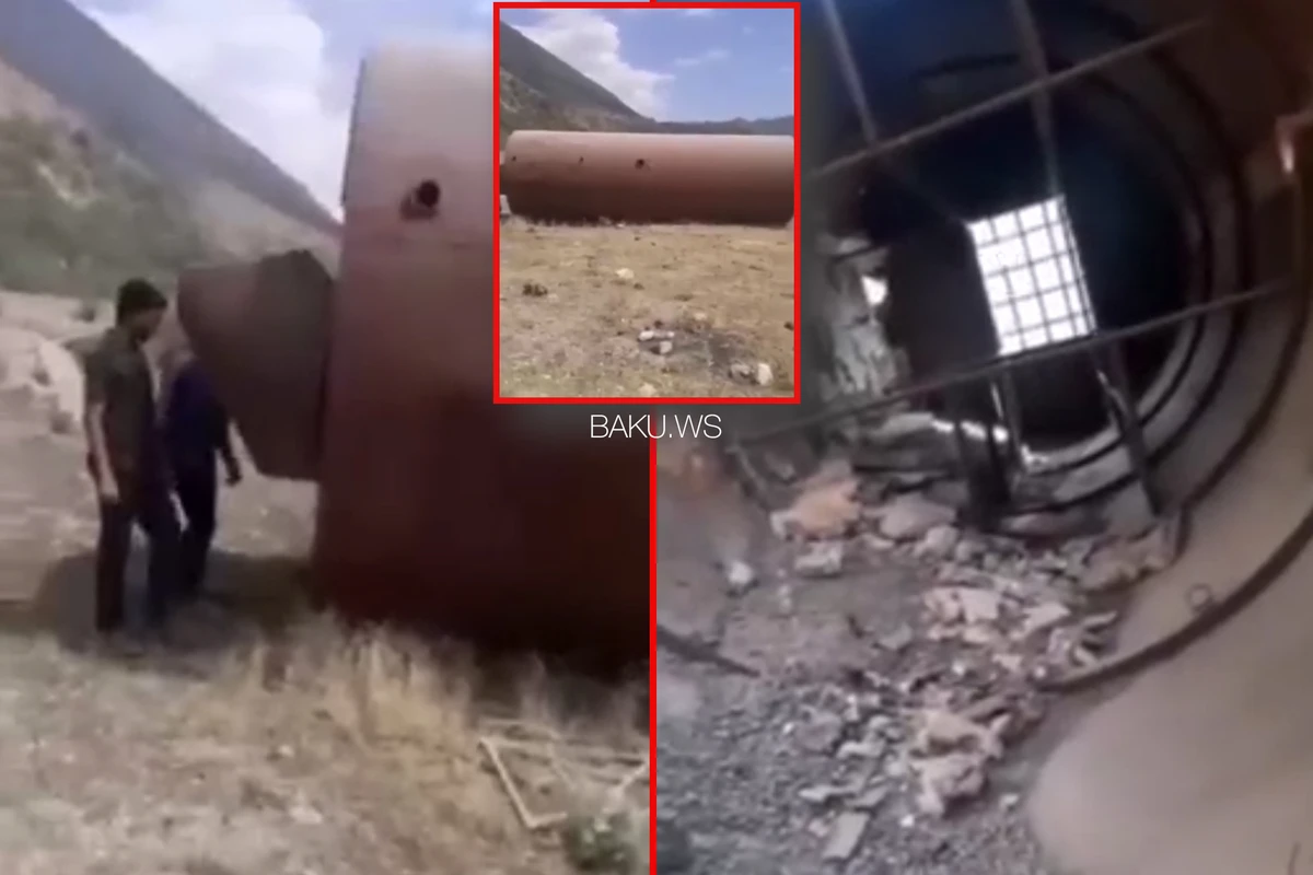 Azərbaycanlı əsirlərin 30 ilə yaxın saxlanıldığı bunkerlər - VİDEO