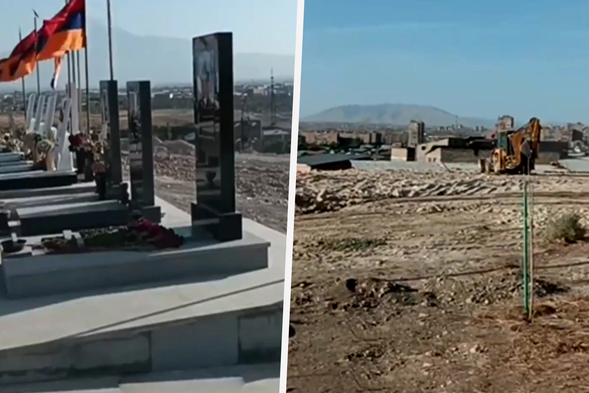 Армяне расширят территорию пантеона, для захоронения своих погибших солдат - ВИДЕО