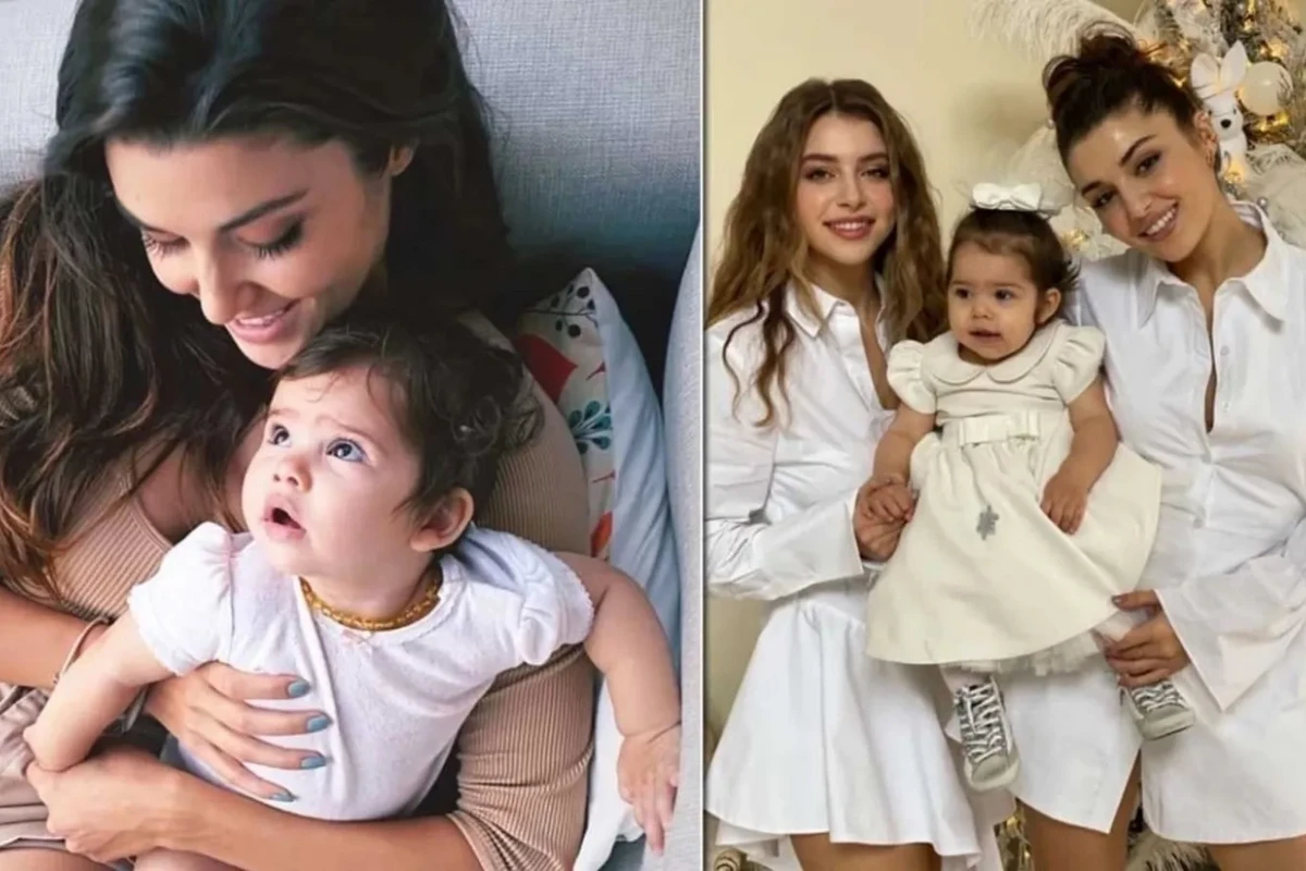 Hande Erçelin 3 yaşlı bacısı qızı xərçəngdən müalicə olunur - FOTO Hande Erçelin 3 yaşlı bacısı qızı xərçəngdən müalicə olunur - FOTO