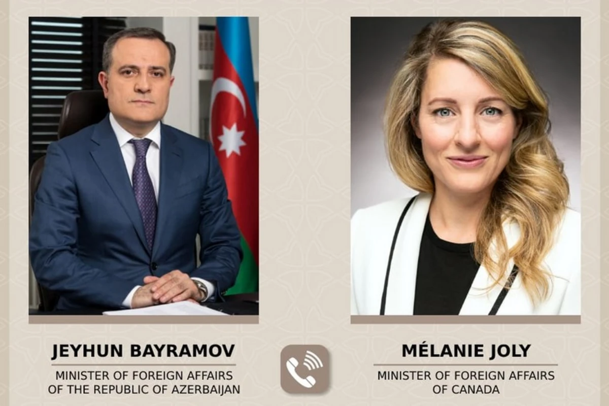 Ceyhun Bayramov Kanadanın xarici işlər naziri ilə telefonla danışıb