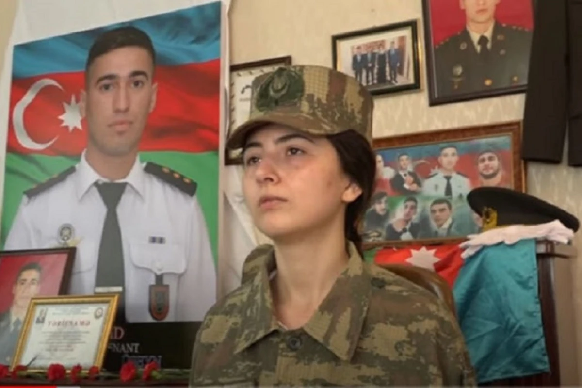 Şəhidin nişanlısı: “İlk görüşdə mən yaşıl paltarda idim, son görüşdə o” - VİDEO
