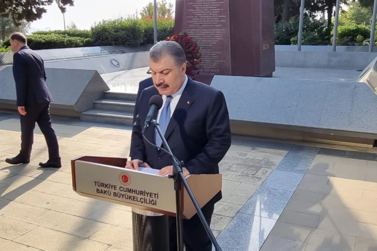 Türkiyənin səhiyyə naziri ölkəmizdə səfərdədir - FOTO
