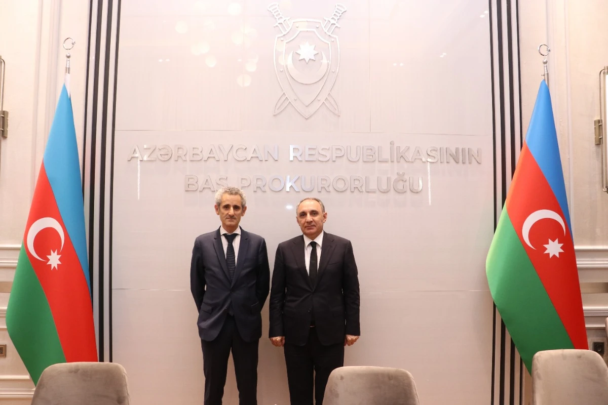 Baş prokuror Fransanın ölkəmizdəki səfiri ilə görüşüb - FOTO