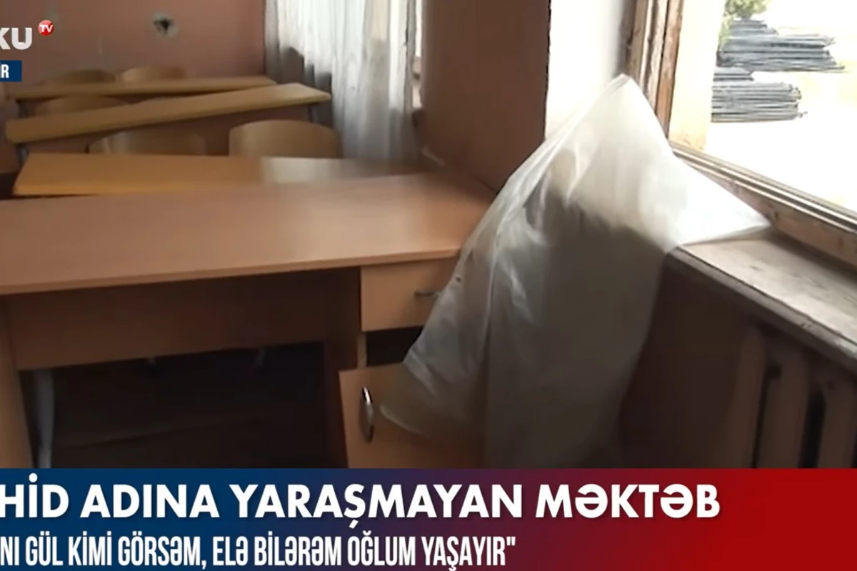 Şəhid adına yaraşmayan məktəb - VİDEO