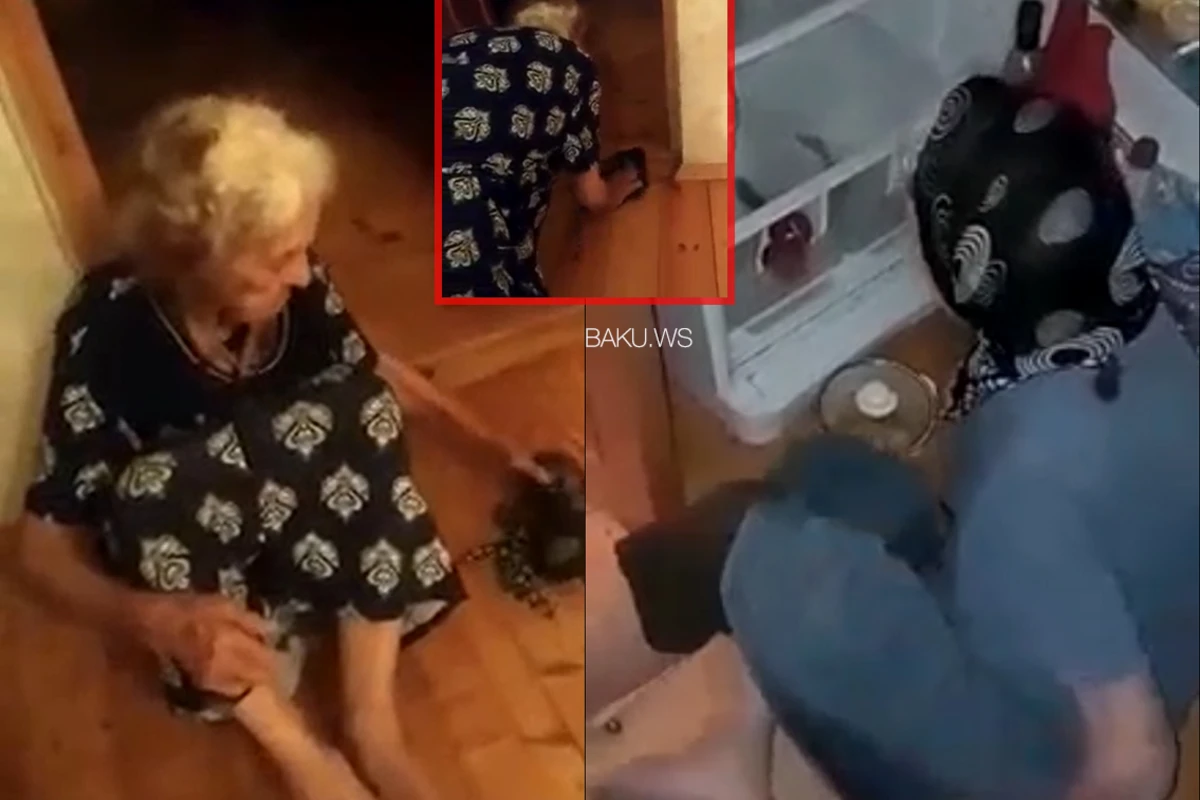 В Баку 90-летняя женщина подвергается издевательствам со стороны сына и невестки – ВИДЕО