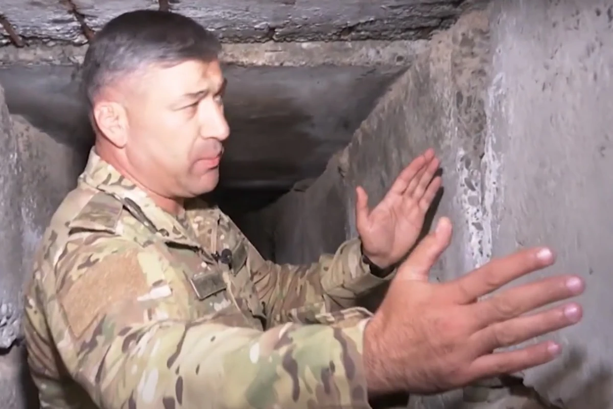 Ermənilərin Füzulidə yer altında qurduqları beton tunelin heç yerdə getməyən görüntüləri - VİDEO Ermənilərin Füzulidə yer altında qurduqları beton tunelin heç yerdə getməyən görüntüləri - VİDEO
