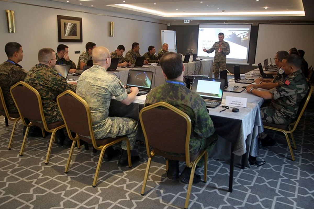 Bakıda NATO kursunun açılışı olub - FOTO