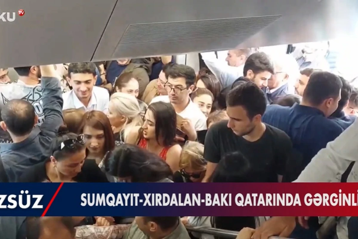 Sumqayıt-Xırdalan-Bakı qatarındakı vəziyyətlə bağlı RƏSMİ AÇIQLAMA - VİDEO - YENİLƏNİB Sumqayıt-Xırdalan-Bakı qatarındakı vəziyyətlə bağlı RƏSMİ AÇIQLAMA - VİDEO - YENİLƏNİB
