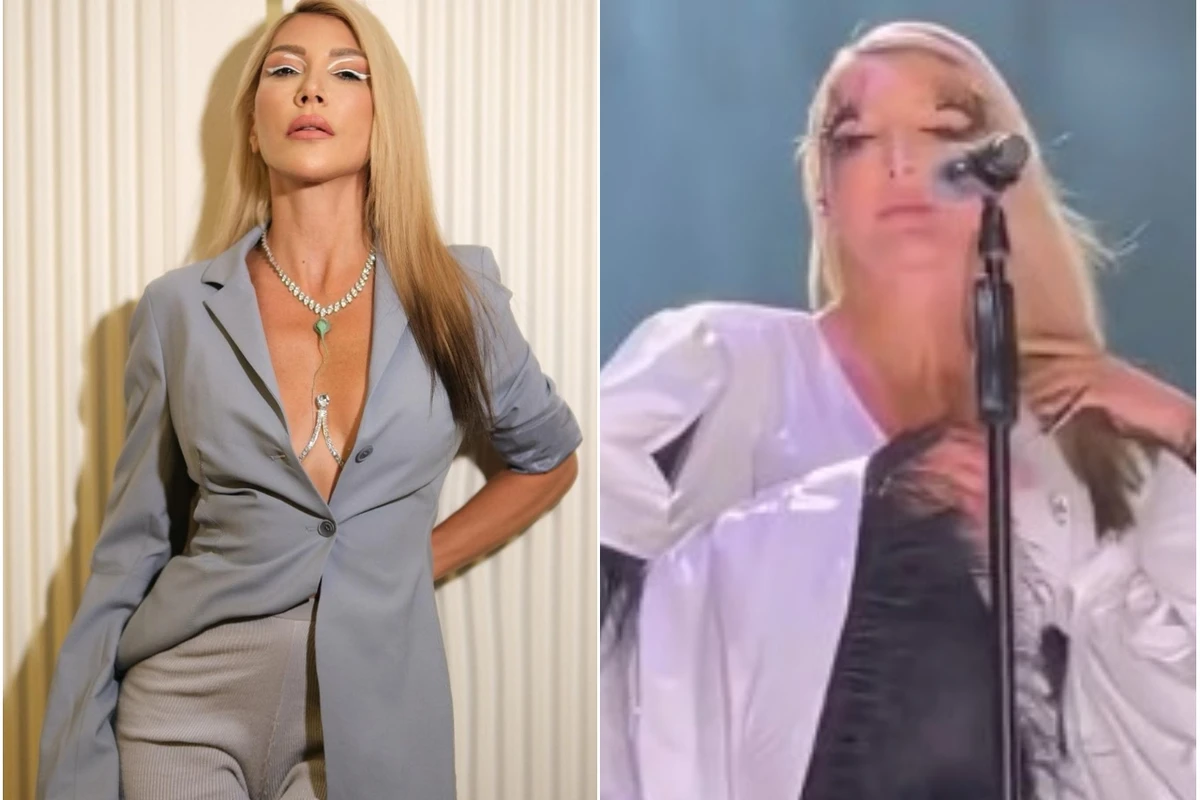 İranlı qadınlara görə səhnədə saçlarını kəsdi - VİDEO