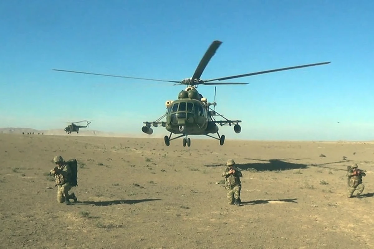 В ВВС Азербайджана прошли учения с боевой стрельбой - ВИДЕО