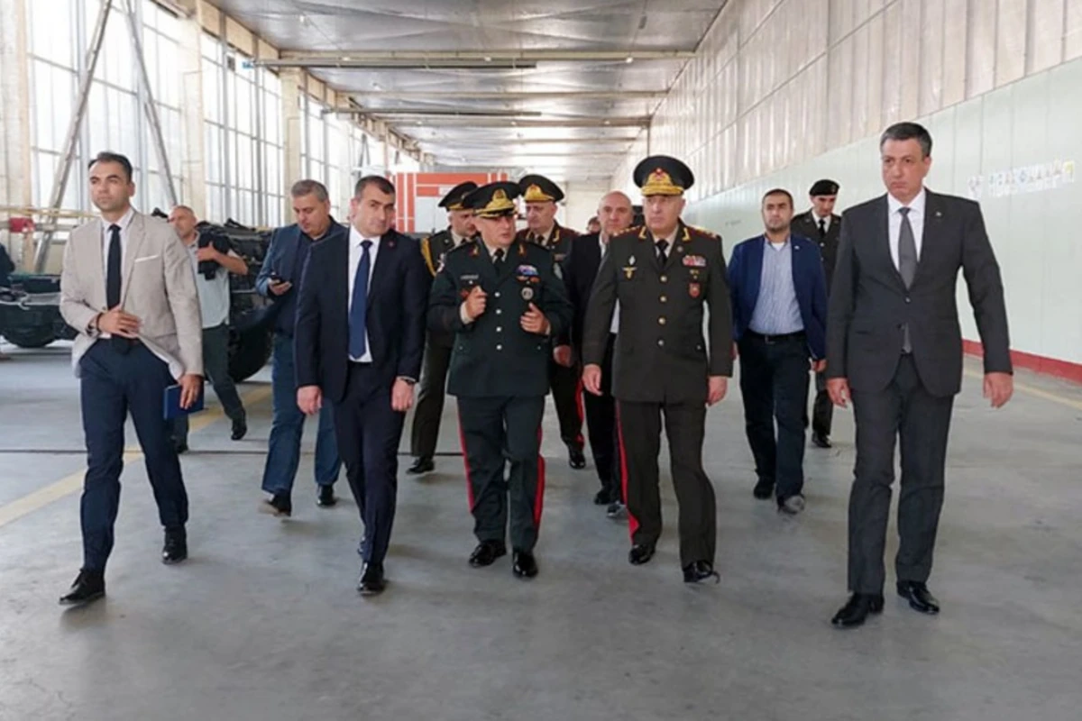 Начальник Генштаба посетил Национальный учебно-тренировочный центр в Грузии - ФОТО