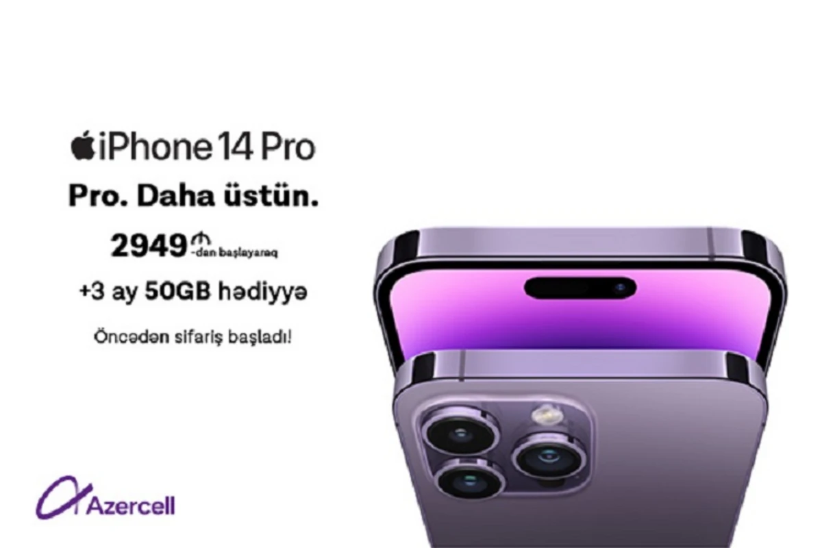 Azercell 4G sürətini yeni nəsil iPhone smartfonlarında sınamağa dəvət edir