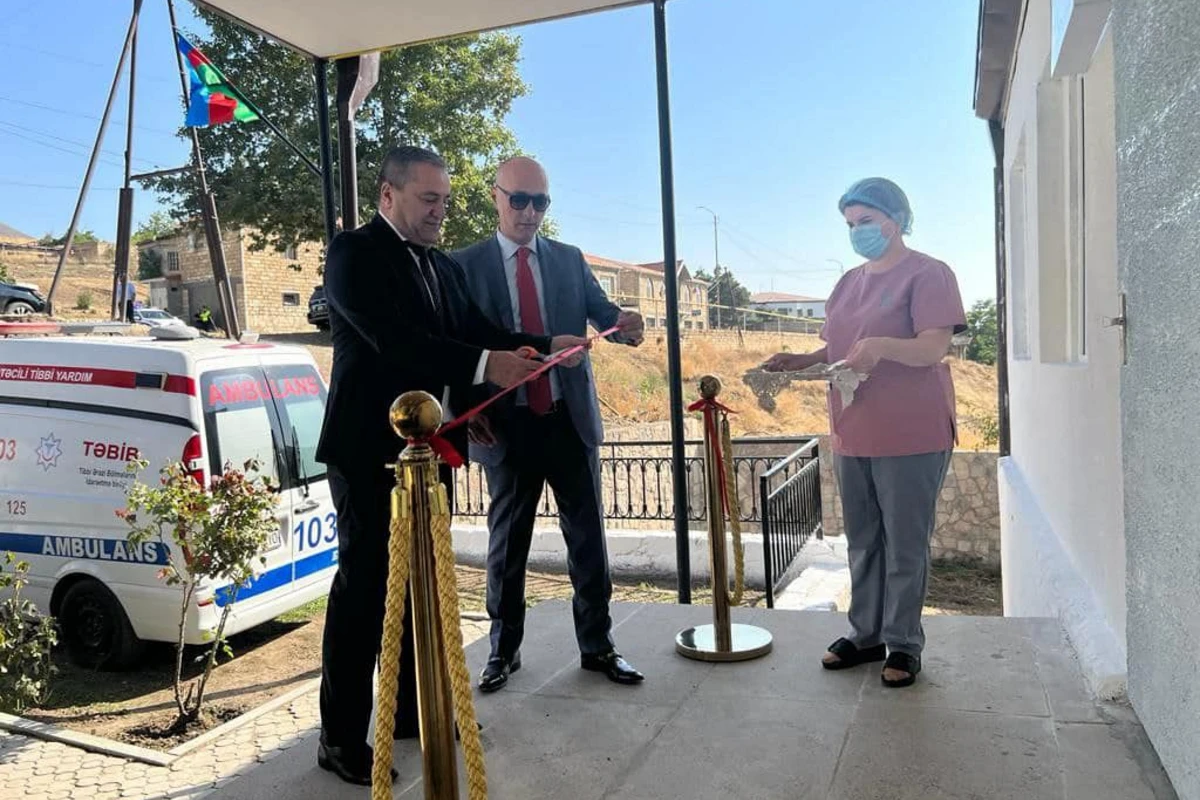 Hadrutda Ailə Sağlamlıq Mərkəzi açılıb - FOTO