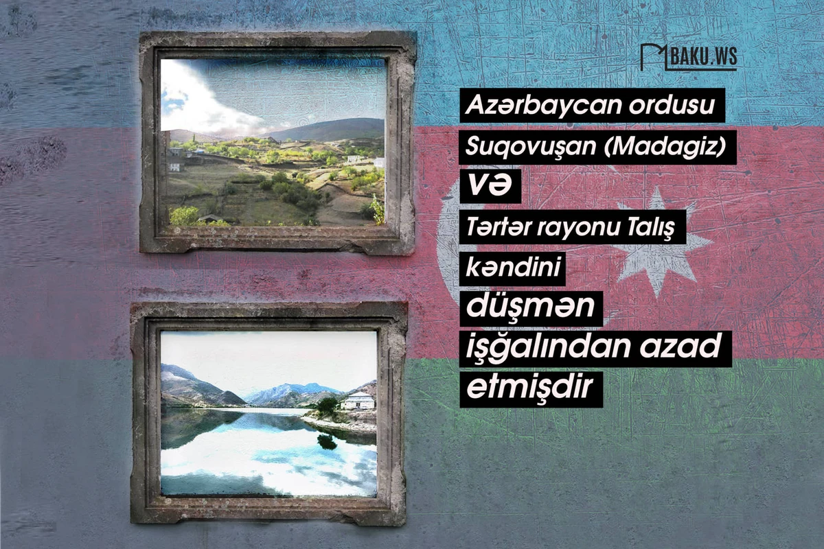 Bu gün Suqovuşanı işğaldan azad edilib - Vətən müharibəsinin xronikası
