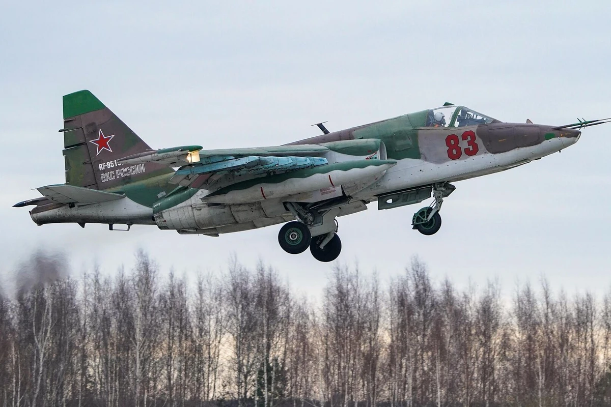Xersonda Rusiyanın Su-25 hücum təyyarəsi məhv edilib