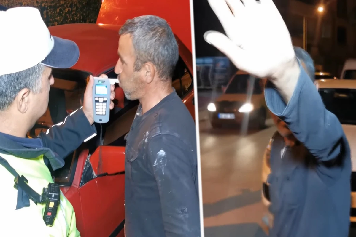Türkiyədə içkili halda saxlanılan sürücü: Mən azərbaycanlıyam, ayıb olsun sizə - VİDEO