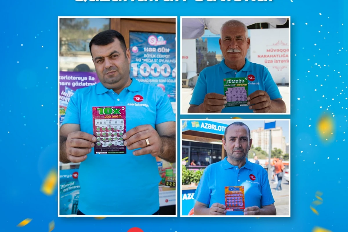 Lotereyada qalib olan şəxsin sevincdən ürəyi getdi: “Güclə ayıltmışıq” - VİDEO Lotereyada qalib olan şəxsin sevincdən ürəyi getdi: “Güclə ayıltmışıq” - VİDEO