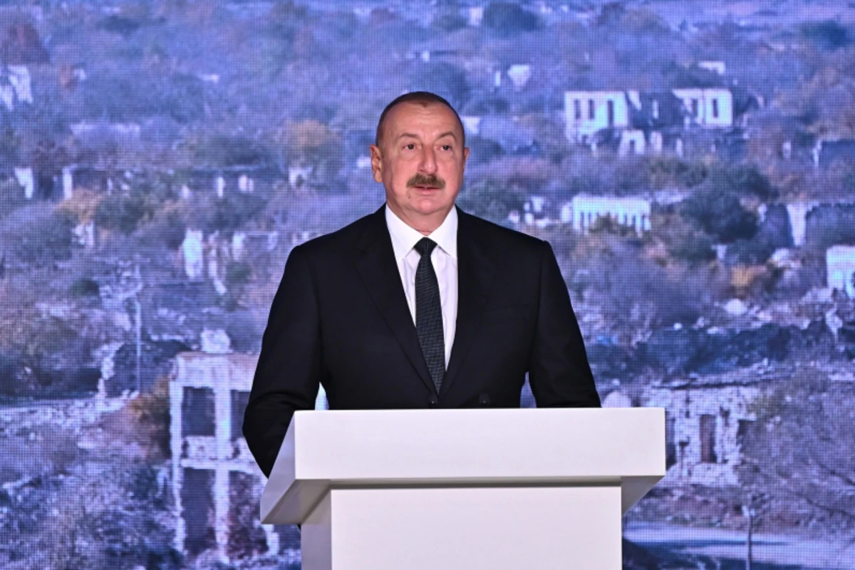 İlham Əliyev Milli Şəhərsalma Forumunda çıxış edib - YENİLƏNİB - FOTO/VİDEO