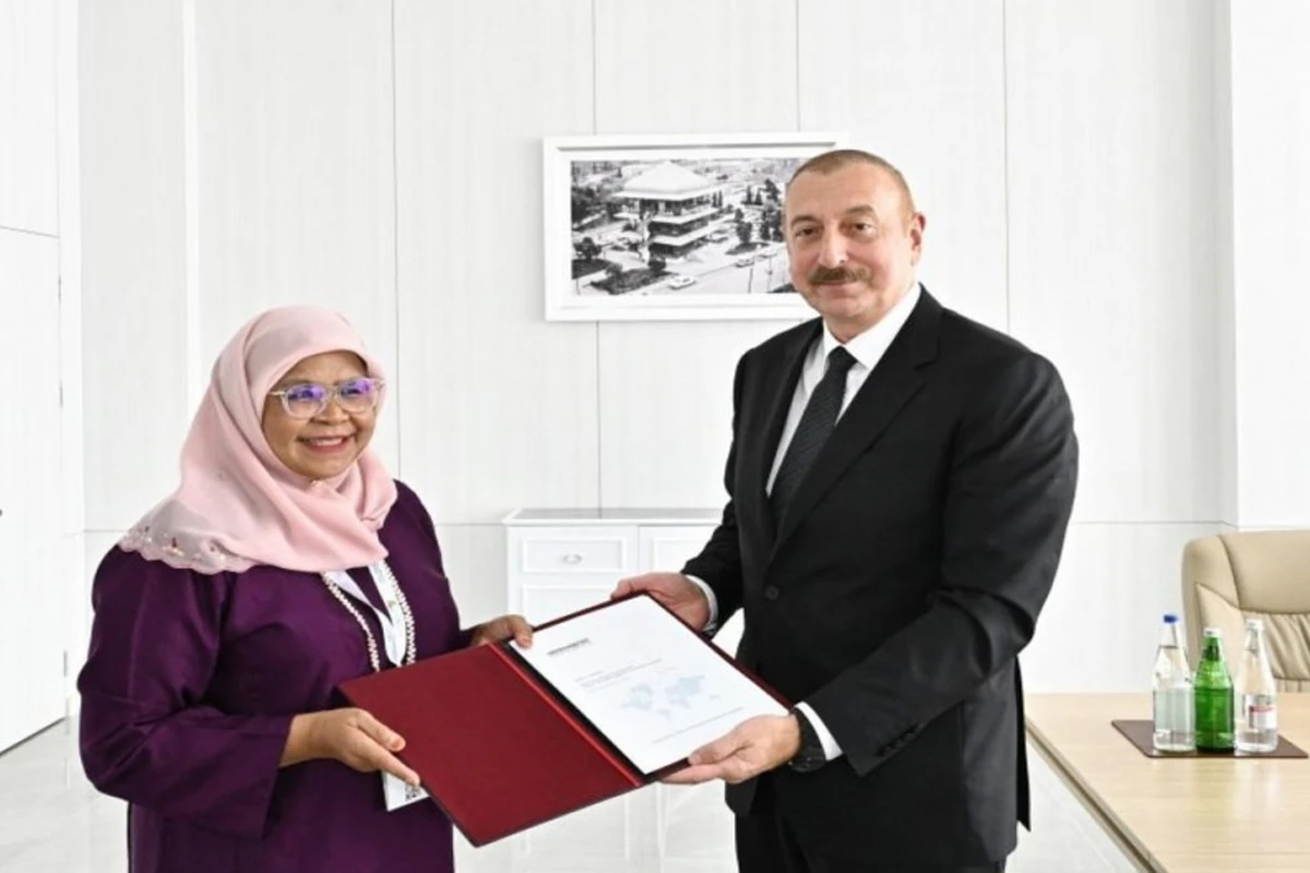 UN-HABITAT-ın icraçı direktoru: “Azərbaycan Prezidenti ilə görüşməkdən şərəf duyuram”