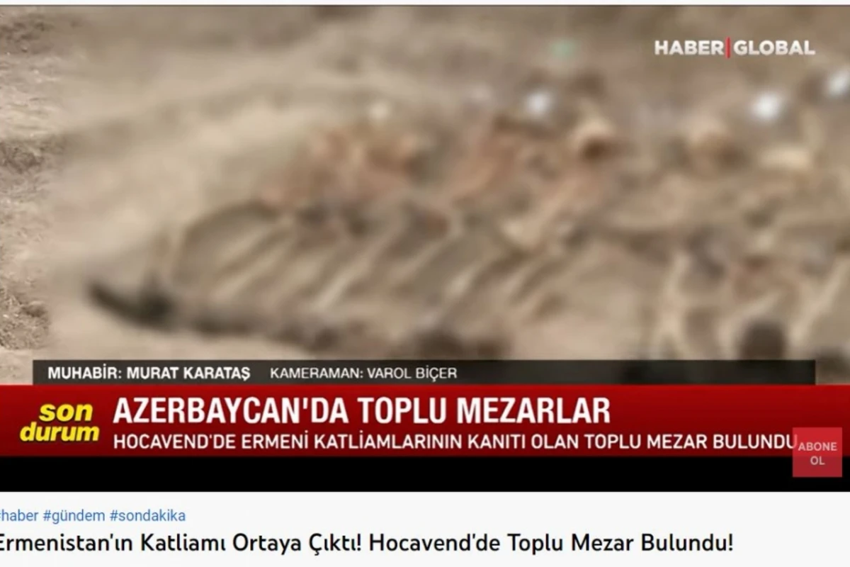 Xocavəndin Edilli kəndində aşkarlanan kütləvi məzarlıq dünya mətbuatının diqqət mərkəzindədir - FOTO Xocavəndin Edilli kəndində aşkarlanan kütləvi məzarlıq dünya mətbuatının diqqət mərkəzindədir - FOTO