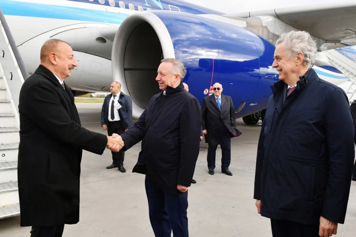 İlham Əliyevin Rusiyaya işgüzar səfəri başa çatıb İlham Əliyevin Rusiyaya işgüzar səfəri başa çatıb