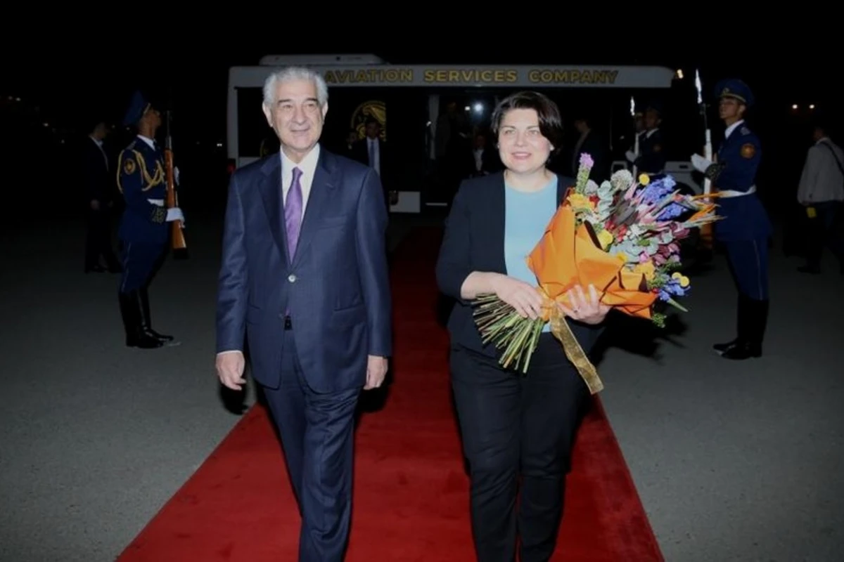 Moldovanın Baş naziri Azərbaycana səfərə gəlib