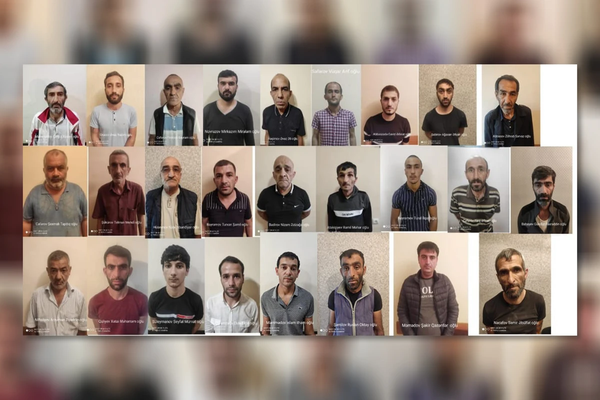 DİN Bərdədə əməliyyat keçirib, 27 nəfər saxlanılıb