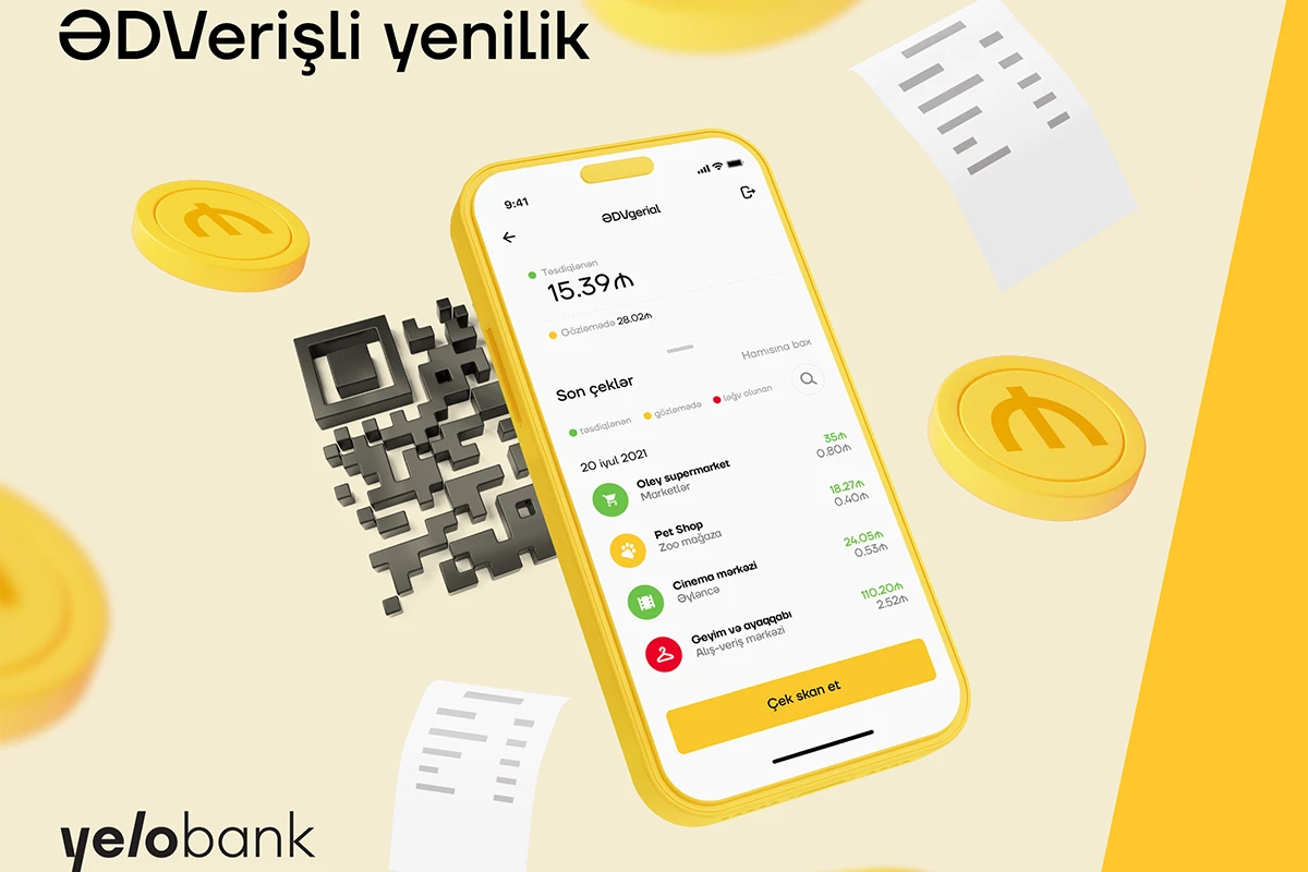 “ƏDV Geri Al” Yelo App-də!