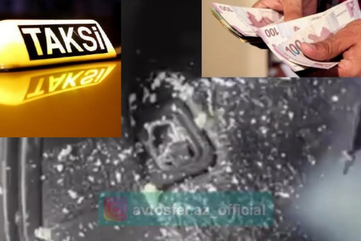 Taksi sürücüsü yükə görə sərnişinlərlə mübahisə etdi; kim haqlıdır? - VİDEO