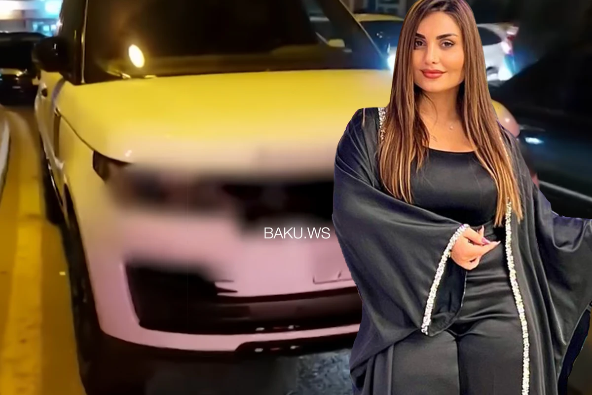 Люксовый автомобиль Шабнам Товузлу за 350 тысяч манатов - ВИДЕО