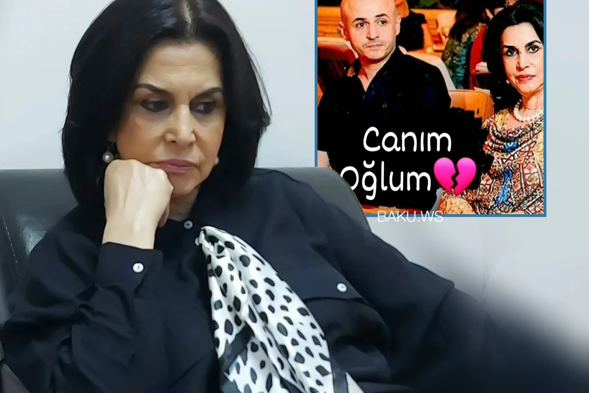 Xanım İsmayılqızının mərhum oğlu ilə FOTOsu