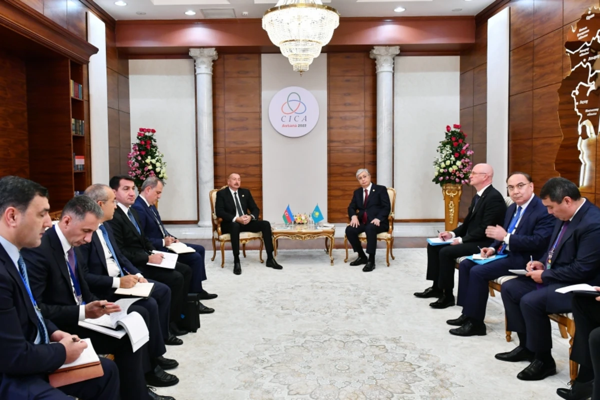 İlham Əliyev: Azərbaycan və Qazaxıstan arasında müttəfiqlik ortaq köklərə və ümumi maraqlara əsaslanır