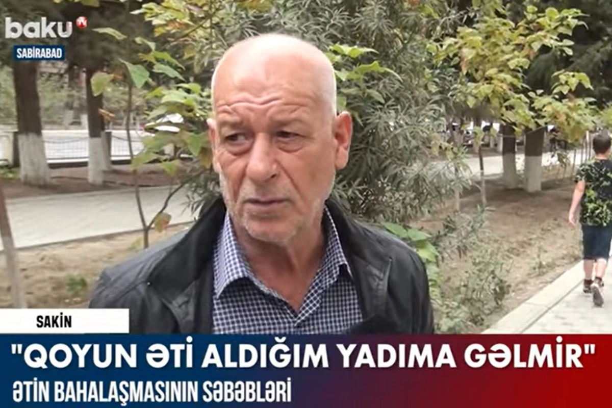 Əhalinin ətin bahalaşmasına reaksiyası: “Qoyun əti almağa “duxum” yoxdur” - VİDEO