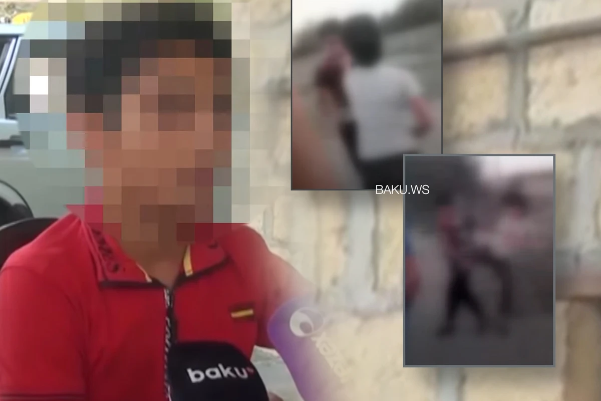 В Азербайджане группа подростков избила 13-летнего мальчика - ВИДЕО