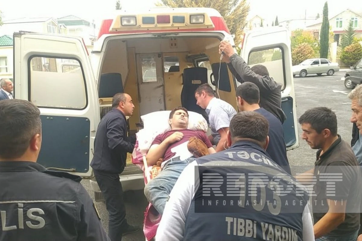 Oğuz sakini meşədə kəsdiyi ağacın altında qalıb - FOTO