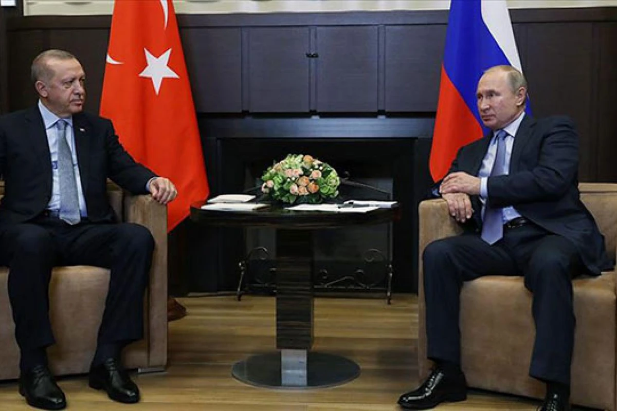 Putin Ərdoğana başsağlığı verib