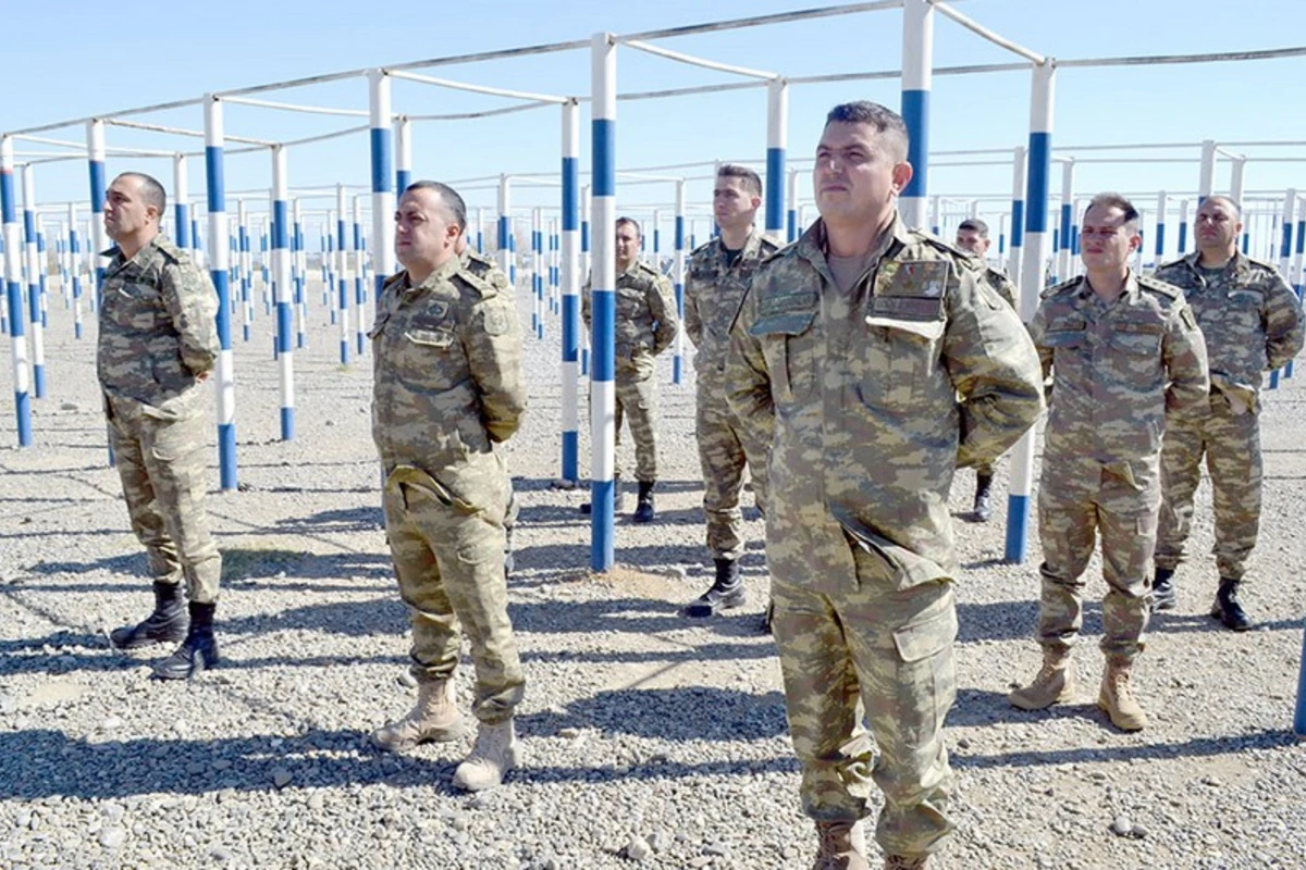 Tabor komandirləri arasında yarış keçirilib - FOTO