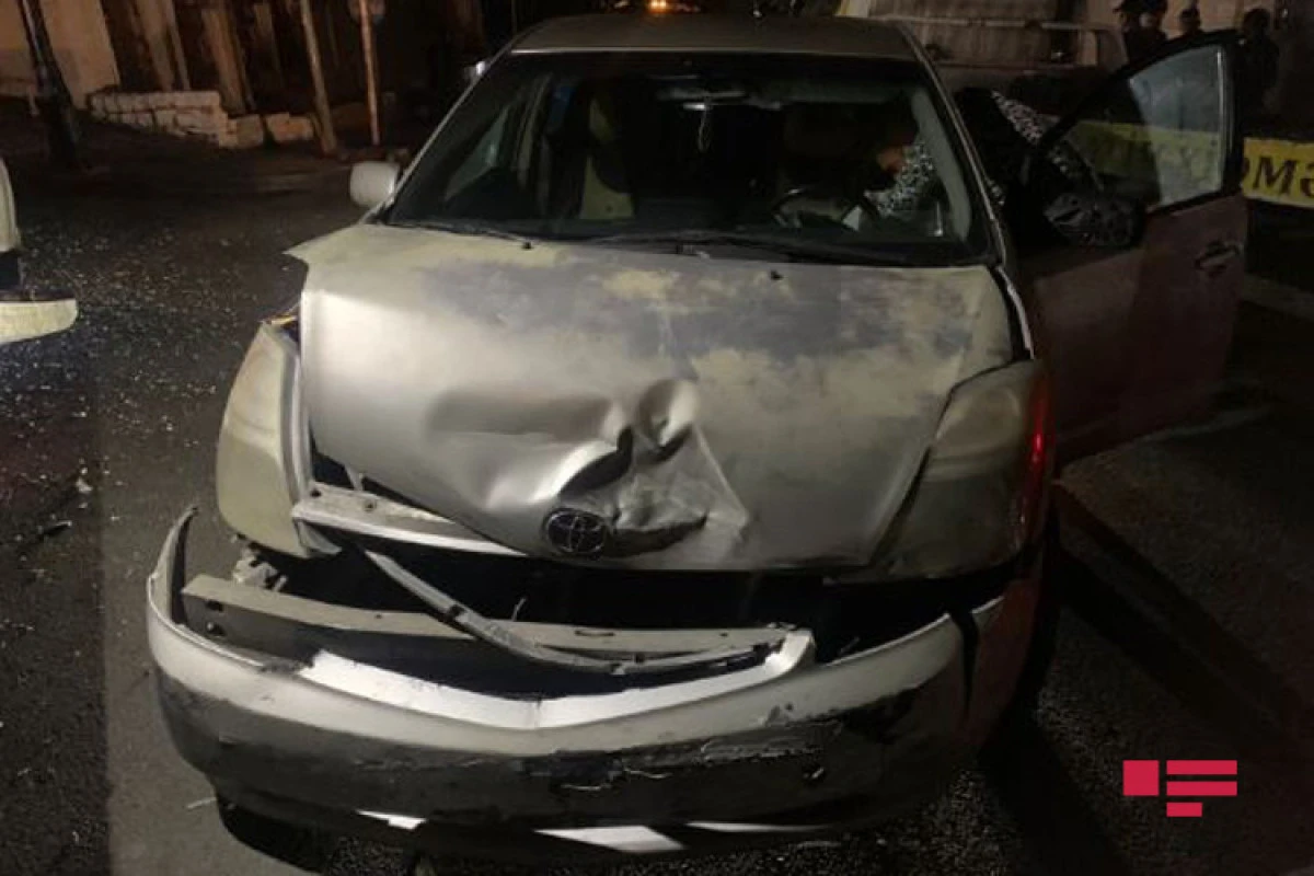 Bakıda iki avtomobil toqquşub, xəsarət alanlar var - FOTO/VİDEO