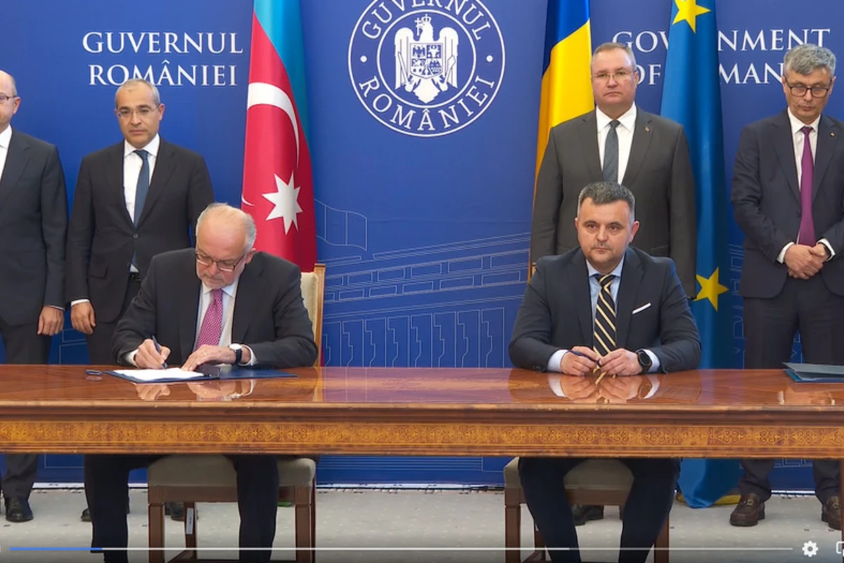 “Romgaz” və SOCAR arasında əməkdaşlığa dair Anlaşma Memorandumu imzalanıb