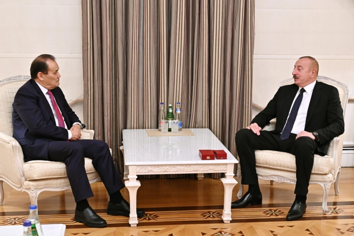 Президент Ильхам Алиев принял генерального секретаря Организации тюркских государств - ФОТО