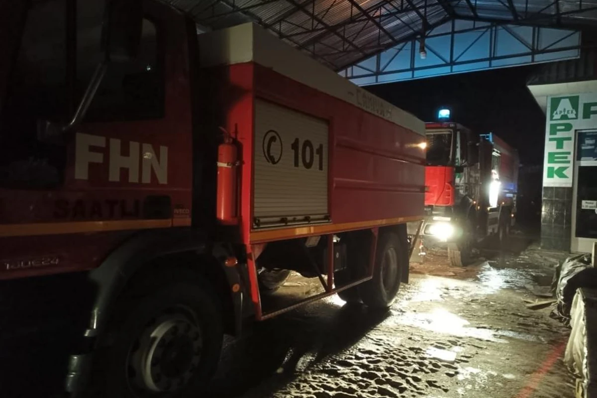 Пожар на рынке в Сабирабаде потушен, есть пострадавшие - ОБНОВЛЕНО + ВИДЕО