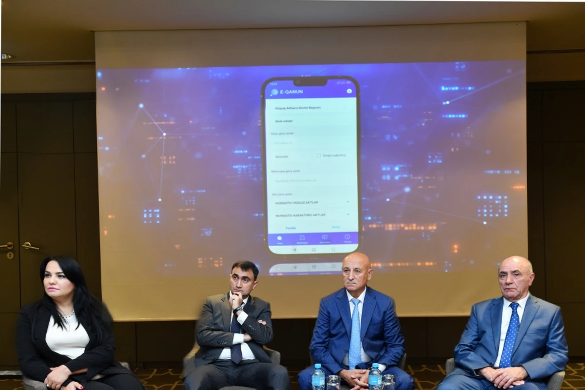 Ədliyyə və məhkəmə sahəsində innovasiyaların tətbiqi ilə bağlı hakimlərlə görüş keçirilib - FOTO