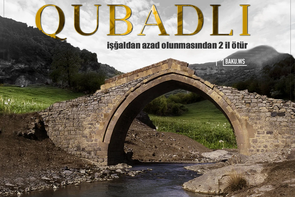 Qubadlının işğaldan azad olunmasından 2 il ötür