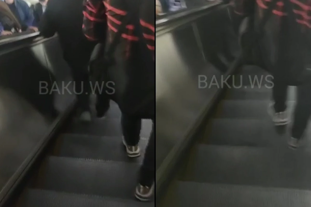 Bakı metrosunda nə baş verib? - Sərnişinlər təşvişə düşdü - VİDEO
