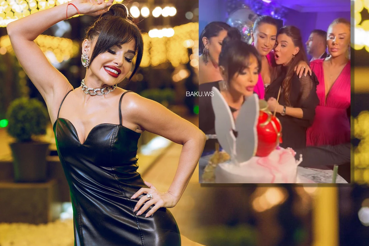 Günel Zeynalova 37 yaşını belə qeyd etdi - FOTO/VİDEO