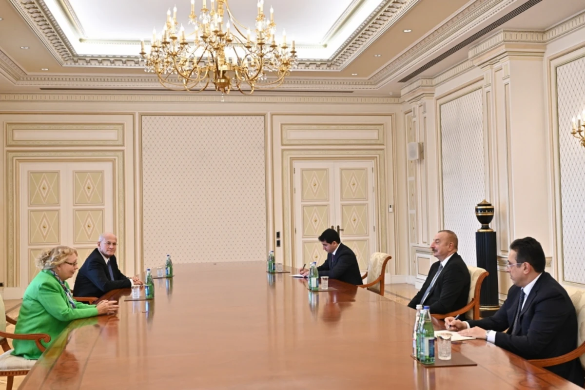 Президент Ильхам Алиев принял заместителя генсека ООН