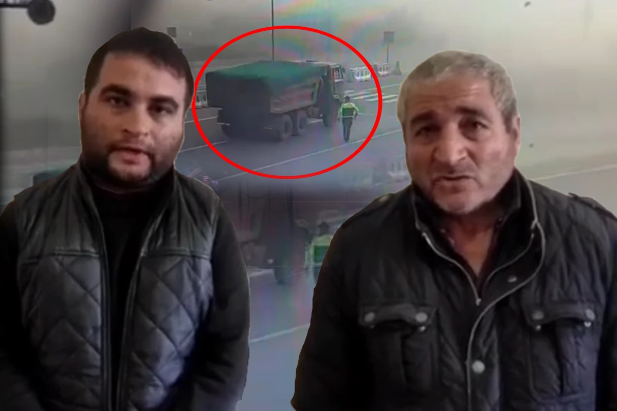 Ata və oğul Kamazı polislərin üzərinə sürdü - ANBAAN VİDEO Ata və oğul Kamazı polislərin üzərinə sürdü - ANBAAN VİDEO
