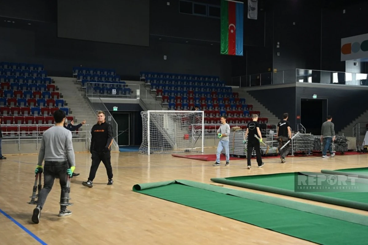 Bakıda keçiriləcək Dünya Kuboku üçün hazırlıq işlərinə start verilib - FOTO