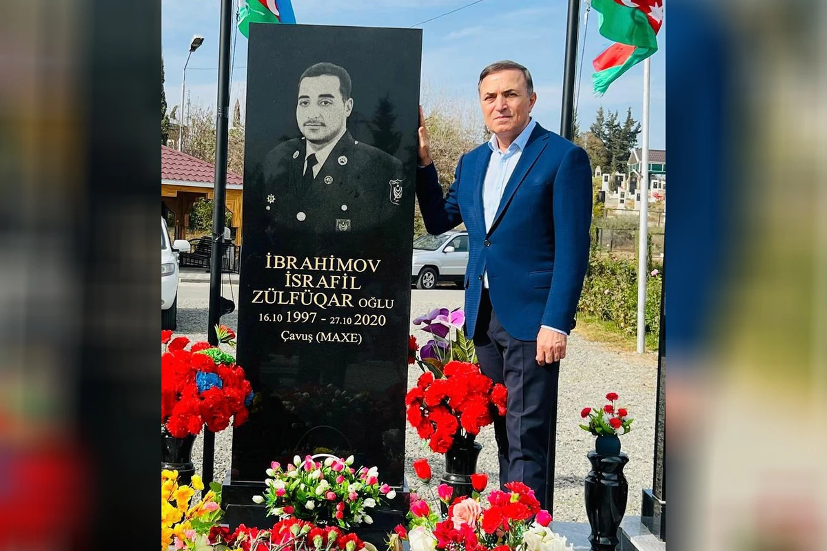 Mənsum İbrahimovun şəhid qardaşı oğlunun anım mərasimi keçirildi - FOTO